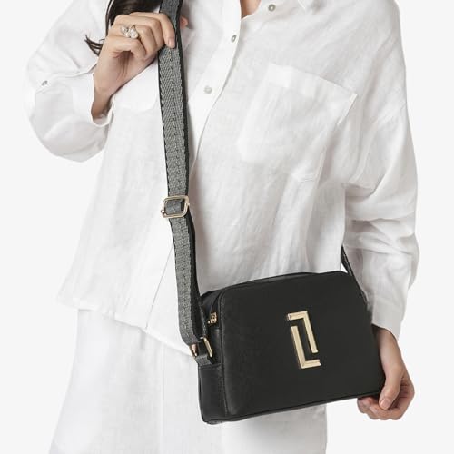 Image of Lavie Luxe Wayne 2 Comparment Medium Solid Cross Body Sling Bag | Ladies Purse Handbag | Ladies Gift