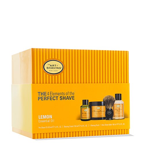 The Art of Shaving Perfect Shave Full Size Kit, Lemon