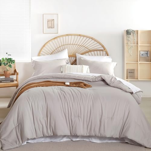 Image of weigelia King Comforter Set with Sheets - 7 Pieces Bed in a Bag King