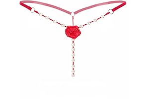 Tantalizing Thong Unveils Intimate Desire: Women's Pearl T Back G String