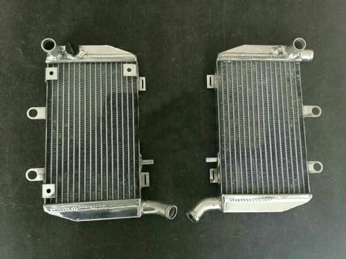 FSMOTO Aluminium-Kühler für Hon-da Interceptor 800 VFR800 VFR800A ABS RC46 2002-2009 2008 782cc 4-Takt VFR 800A