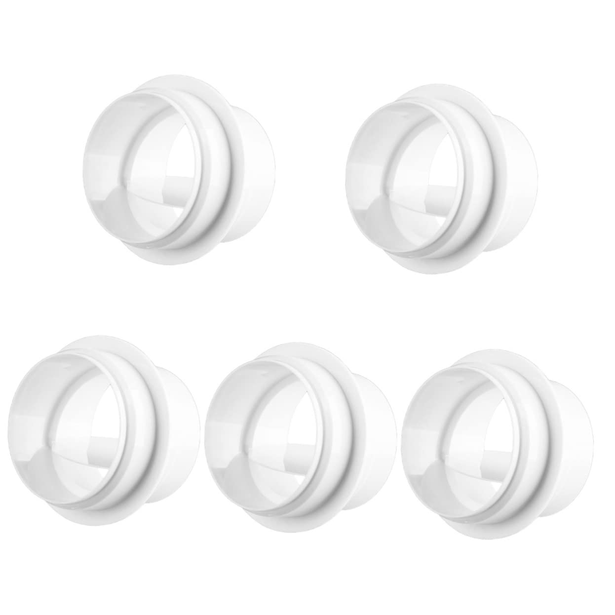 Buy iplusmile 5pcs Dryer Exhaust Check Vent Valves Blocker Flange