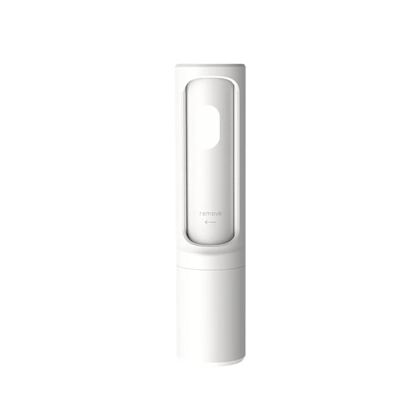Spazzola a rullo autopulente for rimuovere i peli degli animali domestici riutilizzabile 2 in 1(White)