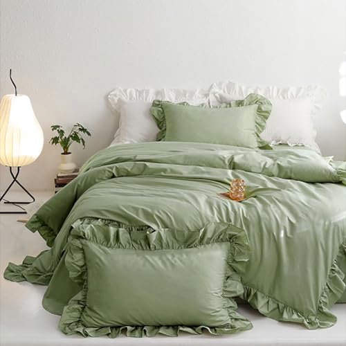 Retro Bettwäsche 135x200 2-tlg - 70er Jahre Design Mit Geometrischem Muster