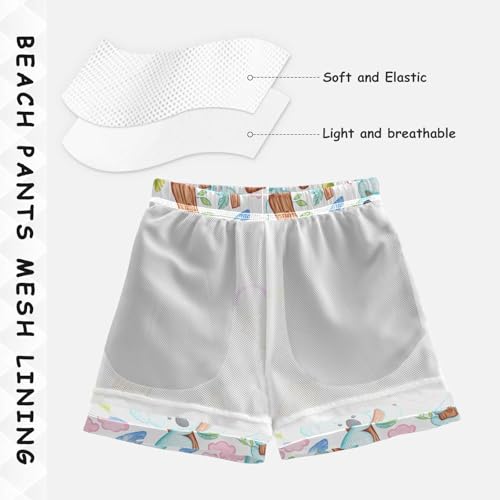 CHIFIGNO Boys' Swim Trunks Quick Dry Swimwear Swimsuit Kids Summer Beach Board Shorts Swim Shorts4