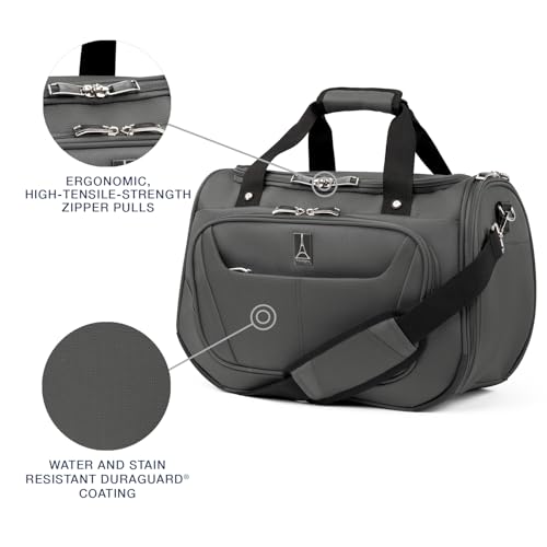 Image of Travelpro Maxlite 5 Softside Carry-On & Tote 2-Piece Set, Grey, (Tote /21)