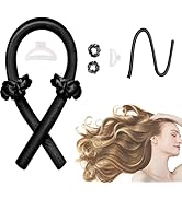 Heatless Hair Rollers for Sleeping, Overnight Hair Curlers for Long Hair, No Heat Curling Rod Hea...