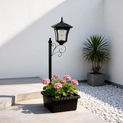 Lampadaires solaires d'extérieur pour sublimer l'entrée de maison et la pelouse