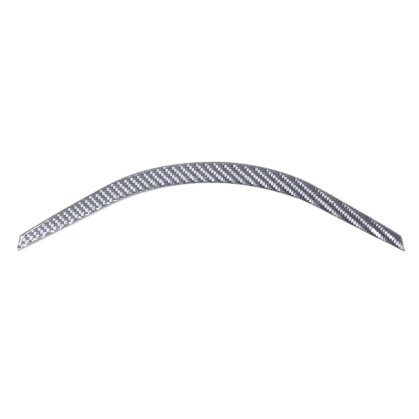 Auto Interior Accessories Interior Trim Stickers Steering Wheel Panel Strip for Tesla