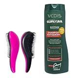 Shampoo Guanxuma Cabelos Oleosos Force Antiqueda - 350ML + Escova Massageadora