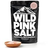 Wild Foods Pink Himalayan Salt, Fine Ground for Table and Cooking, 16 oz | 100% Real, Pure, Unrefined | Pink Himalayan Sea Salt with 80+ Minerals & Electrolytes, Small Batch, Ethically Sourced