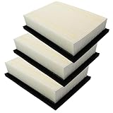 CA8997 Replacement 3 Pack Engine Air Filter for Ford Escape 2001-2012 Taurus 2000-2007 Mazda