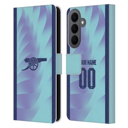 Housse Arsenal FC Samsung S26 Plus contre les rayures étui portefeuille cuir troisième kit 24/25