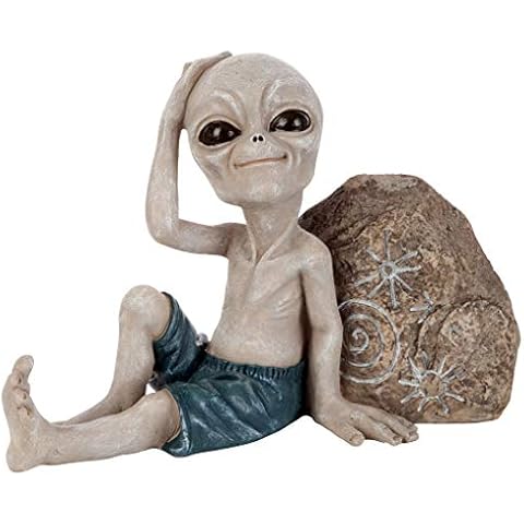 Design Toscano Surfer Dude Alien Statue Cover