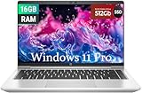 HP Probook 445 G8 Laptop Business, 14-Inch FHD(1920x1080) Display, AMD Ryzen 5 5600 3.5GHz, 16GB RAM, 512GB SSD, US QWERTY Keyboard, Windows 11 Pro (Renewed)