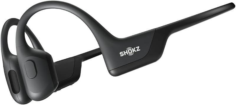 SHOKZ OpenRun Pro - Open-Ear Bluetooth Bone Conduction Sport Headphones - Sweat Resistant Wireless Earphones for Workouts and Running with Premium Deep Base - Built-in Mic, with Hair Band | Bundle with Hair Band；Deep Bass；Open ear comfort; Secure fit; Sweat Resistant; 10H battery; Running/Cycling/Hiking