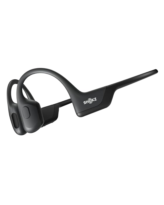 SHOKZ OpenRun Pro Bone Conduction Sports Headphones, Black