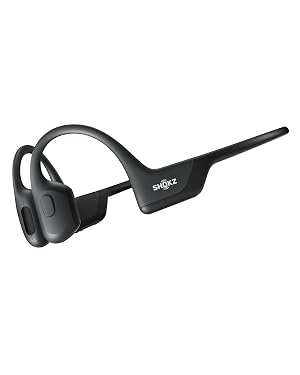 SHOKZ OpenRun Pro-Bone Conduction Headphones Open-Ear Bluetooth Wireless Sport Headphones for Running and Workout Sweat Resistant Long Battery