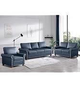 JEEOHEY Chesterfield Velvet 2/3 Seater Sofa, Modern Button Nailhead Furniture