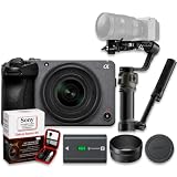 Sony FX30 Digital Cinema Camera USA Model + Sigma 30mm f/1.4 DC DN Lens + Zhiyun WEEBILL 5 Handheld...