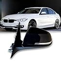 TiJeRa Elektrisch Klappbar Heizung Blinklicht Außenspiegel für BMW-3 Series F30 2011-2018 Rückspiegel Seitenspiegel Spiegel
