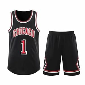 Abrtjcl Chicago Basketball Trikot Shorts Set