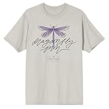 Gilmore Girls Dragonfly Inn Men's Crew Neck Short Sleeve T-Shirt-Large Sand