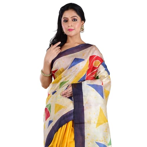 3stones pure silk saree in pure silk – image 7