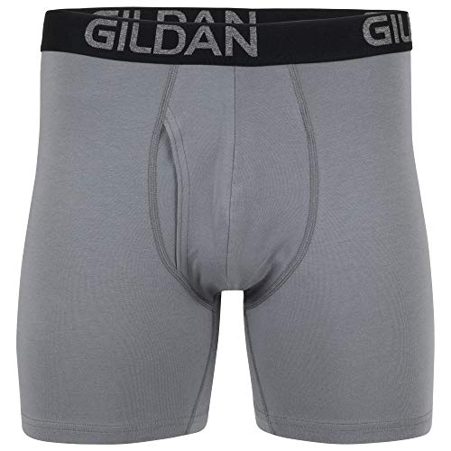 Gildan mens Cotton Stretch Boxer Brief, Multipack Boxer Briefs (pack of 5)