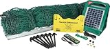 AKO Fencing Geflügelnetz-Set, 50 m, grün, inkl. Solargerät S250 + Zubehör