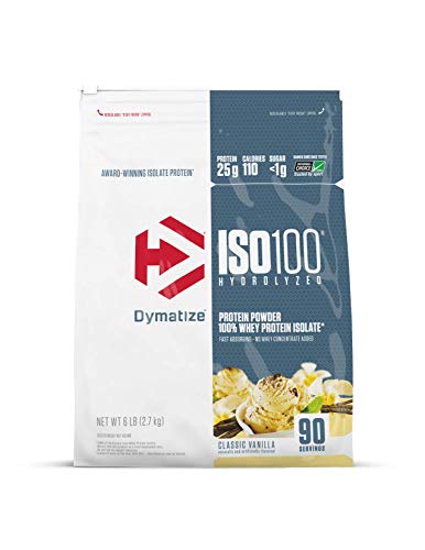 Iso 100 Hydrolyzed (6lbs / 2.7kg) - Dymatize Nutrition (Classic Baunilha)