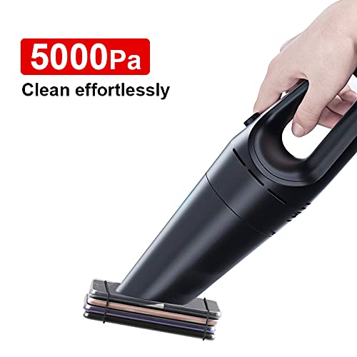 Aspiradora de automóviles inalámbricos portátiles 5000PA Super Suction 2000MAH Handheld Handheld Casero de vacío Coche Hogar Dual Uso