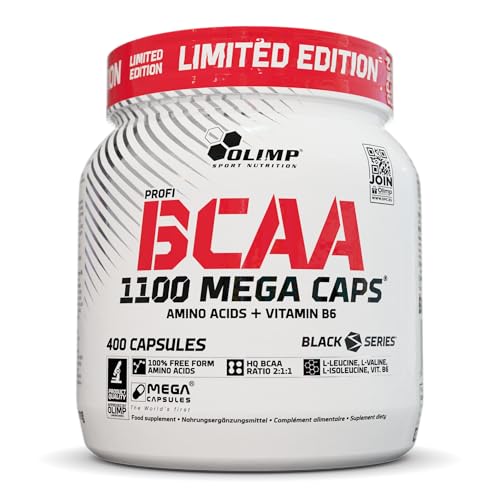 Olimp BCAA 1100 Mega Caps - 400 Kapseln - Limited Edition