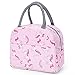 Bolsa de Almuerzo Térmica Impermeable 4.4L Bolsa térmica plegable Bolsa Nevera Portatil Pequeña Bolsa Térmica Porta Comida Bolsa de almuerzo para mujer aislada para Oficina, Escuela, Picnic