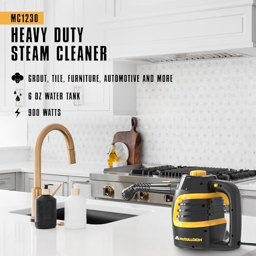 McCulloch MC1230 Handheld Steam Cleaner