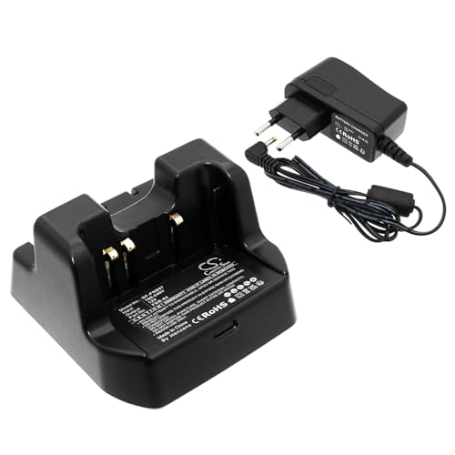 TECHTEK Cargador Compatible con [Vertex] FT-250E, FT-250R, FT-270E, FT-270R, FT-277R, FT-60E, FT-60R, VX-110, VX-120, VX-127, VX-150, VX-160, VX-168, VX-170, VX-177, VX-180, VX-210, VX-210A, VX-4 FBA