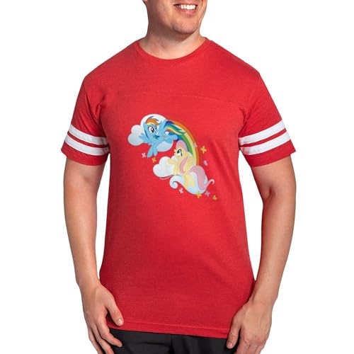 CafePress Core Duo Men's Football T Shirt Men's Football T-Shirt Red
