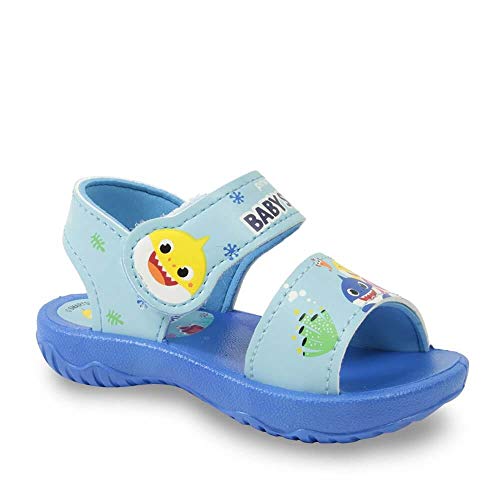 Baby Shark Papete Sandalia Infantil Velcro Dance Tubarao