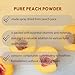 Peach Powder 8 oz, Natural Peach Powder for Baking, Tea, Glaze, Yogurt, Smoothie, Ice Cream