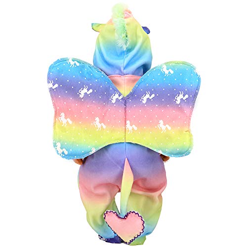 ZWOOS Vestiti per Bambole per New Born Baby Doll