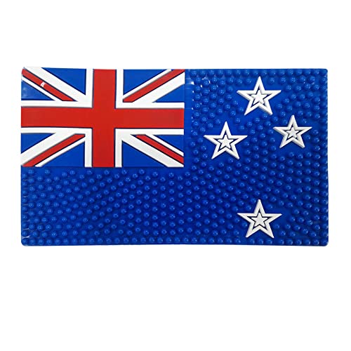 Kingsway Big Size Non Slip Car Dasboard Mat, Design Anti-Slip & Anti Skid Car Dashboard Mat, Universal Use for All Cars, New Zealand Flag, Silicone, 1 Piece