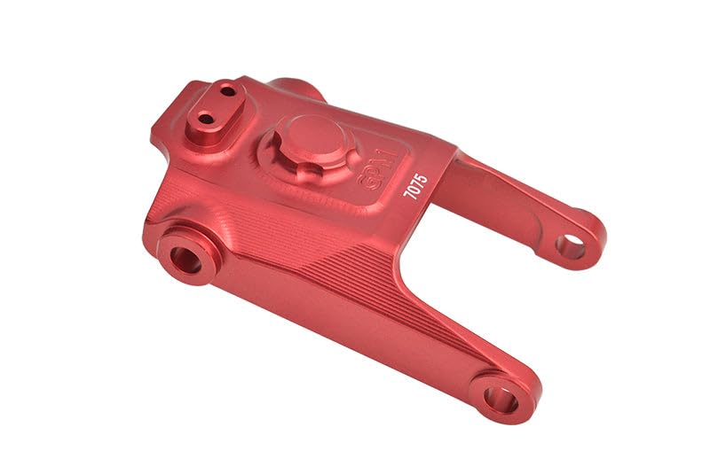 Aluminum 7075 Steering Servo Protector Plate for LOSI 1:4 Promoto MX Motorcycle Dirt Bike RTR FXR LOS06000 LOS06002 Upgrades - Red