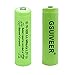 GSUIVEER Ni-Mh AA 600mAh 1.2V Rechargeable Battery for Outdoor Solar Lights Garden Lamp(4 Pack)