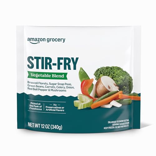 Amazon Grocery, Stir-Fry Vegetable Blend, Frozen,...