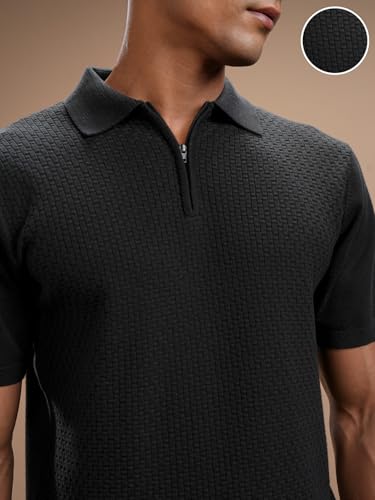 Image of Highlander Men's Polo Tshirt | Flat Knit | Regular Fit | Polo T-Shirt for Man