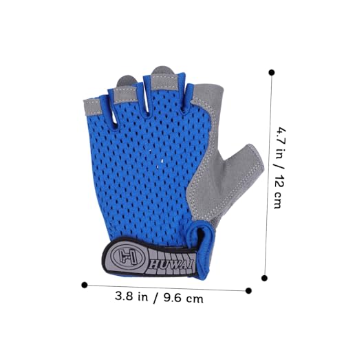 Yardwe 1 Par De Luvas Infantis Luvas De Trabalho Luvas De Proteção Acessórios Esportivos Luvas De Me
