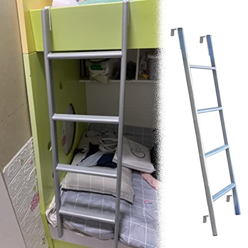 Etagenbettleiter – verstellbare Metall-Leiter zum Anhaken, 140 cm hoch, robustes, robustes Design für Zuhause und Camper