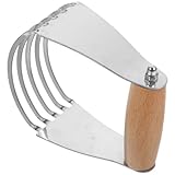 Anneome ステンレス製打粉器 属製生地スクレーパー 多機能製菓用ミキシングツール 耐久性抜群で使いやすい キッチンベーキング用品