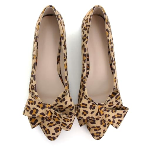 Image of Stunner Womens Flats Fashion Pointed Toe Bowknot Ballet Flats Cute Slip On Dress Flats Comfortable Party Wedding Flats2