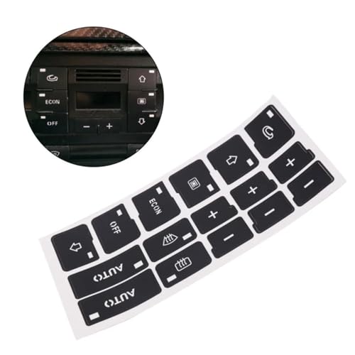 Panneau de climatisation Audi A4 B6 B7 kit sticker bouton